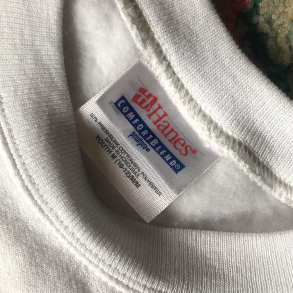 🧜🏼♀️3 for $15 item!🧜🏼♀️ Hanes white pullover - Picture 2 of 2